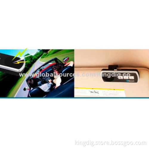 NFC Bluetooth Handsfree Kit, Supports Secure Simple Pairing, 600mAh Battery